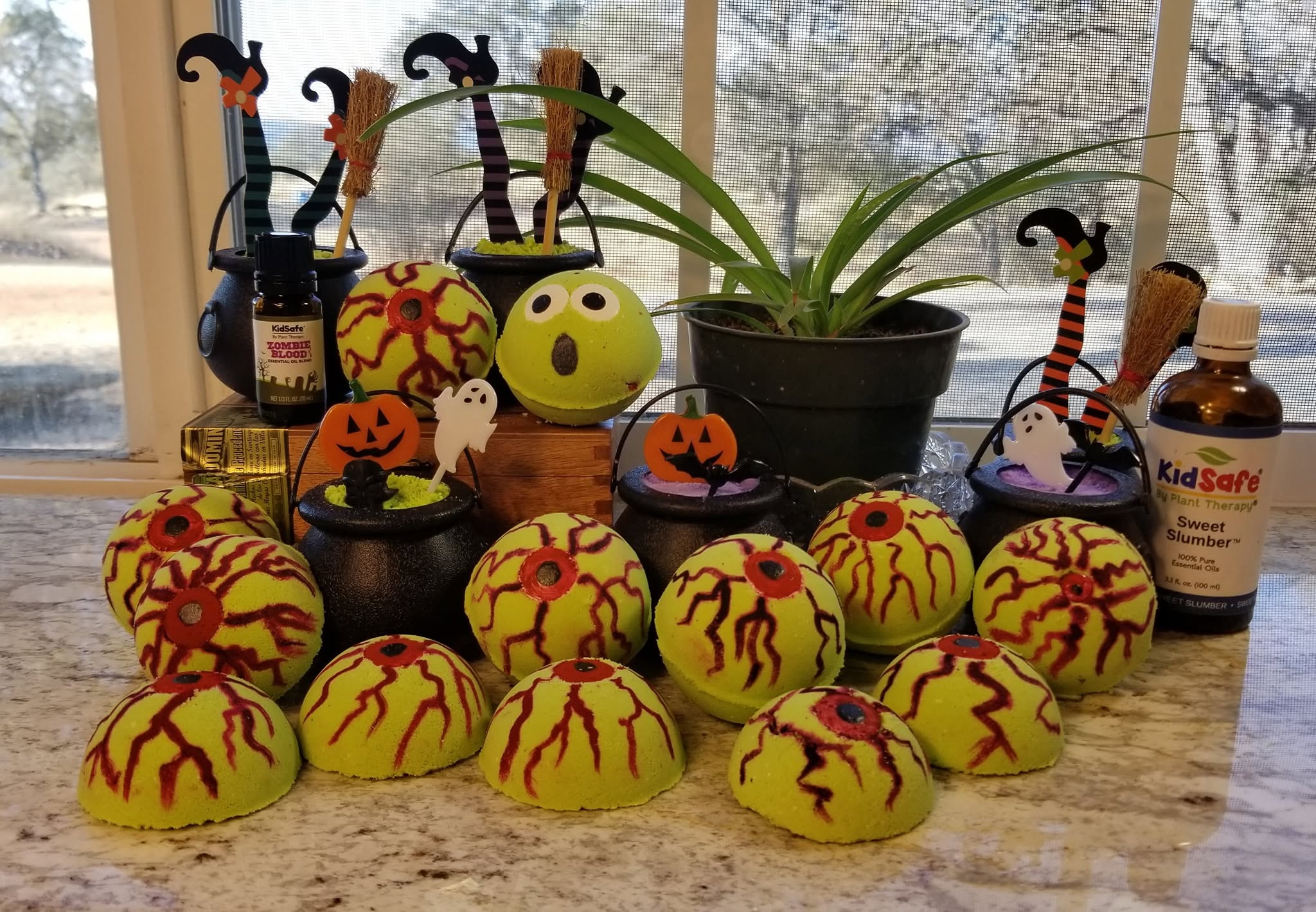 Halloween Bath Bombs