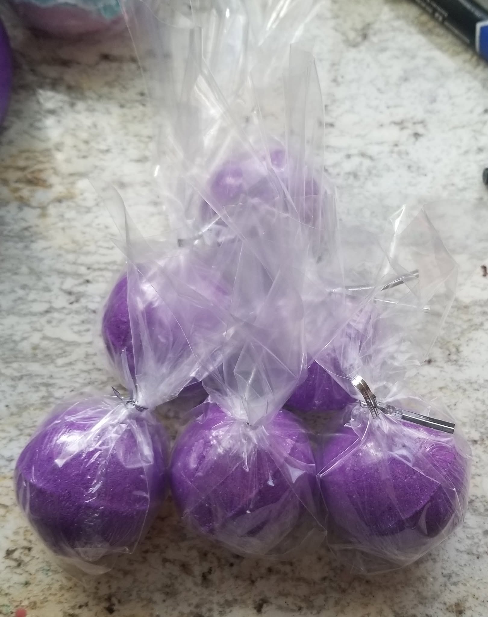 CBD Lavender Bath Bombs