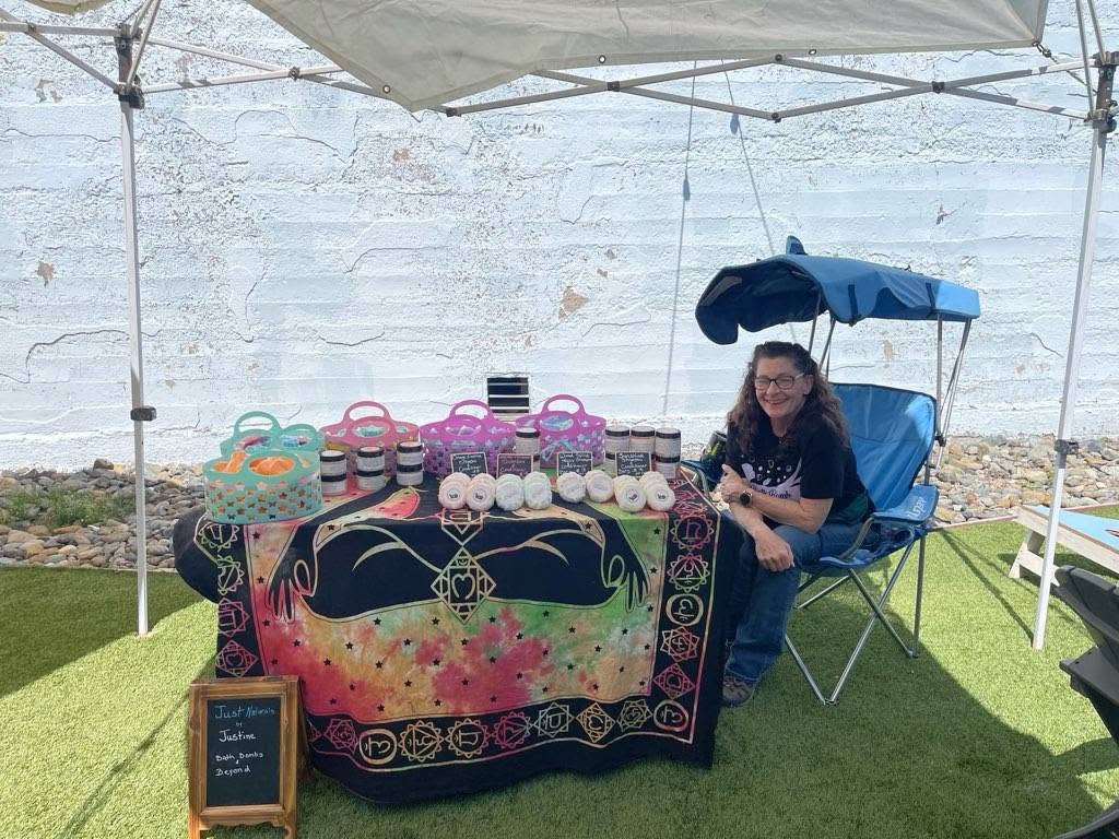 Justine making products